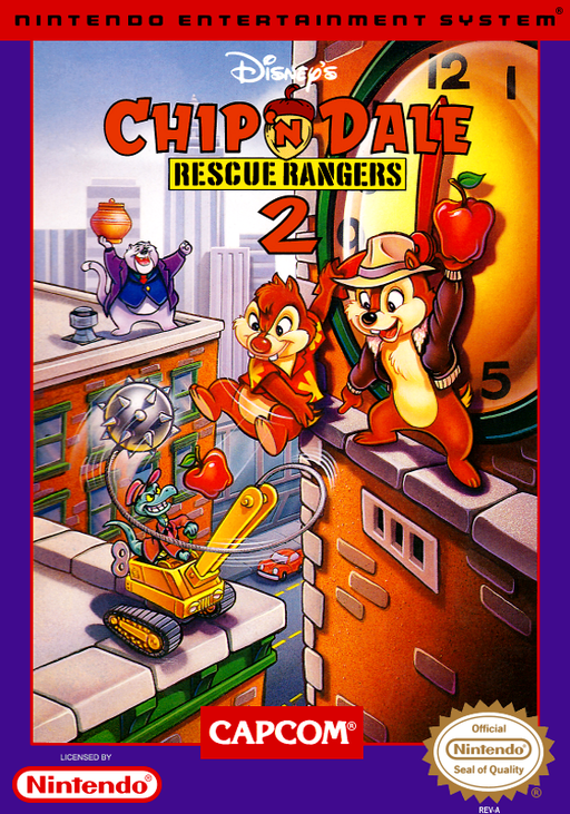 Chip 'n Dale - Rescue Rangers 2 (USA) box art
